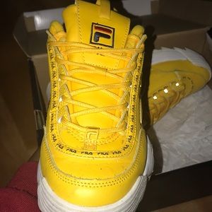 Yellow fila